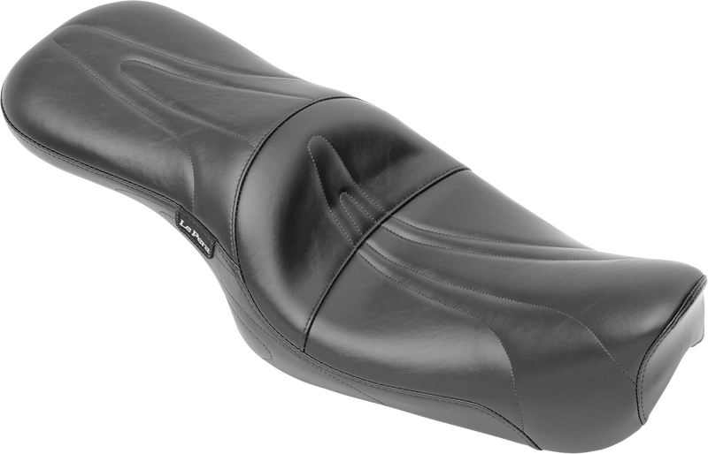 LE PERA Sorrento 2-Up Seat - Full-Length - Stitched - Black - Sportster '82-'03