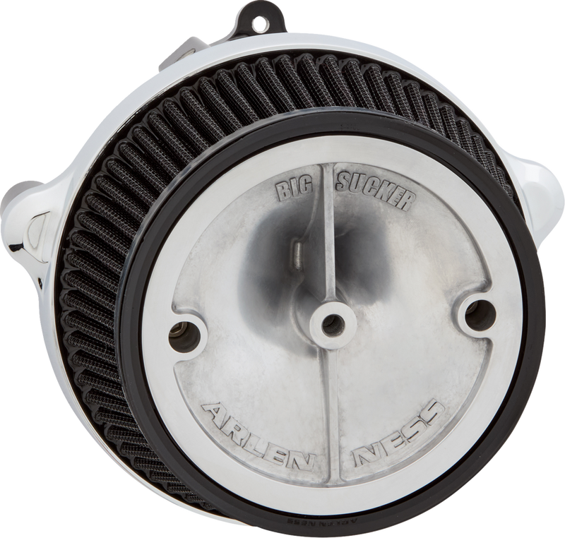 ARLEN NESS Big Sucker* Stage 1 Air Cleaner Kit without Cover - Chrome 600-300