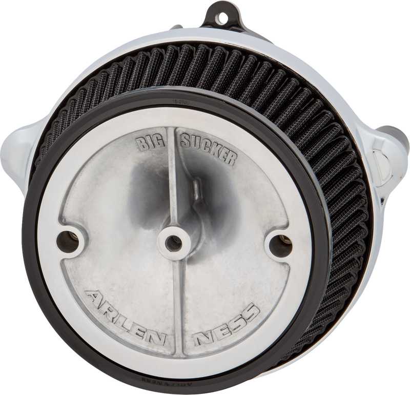 ARLEN NESS Big Sucker* Stage 1 Air Cleaner Kit without Cover - Chrome 600-300