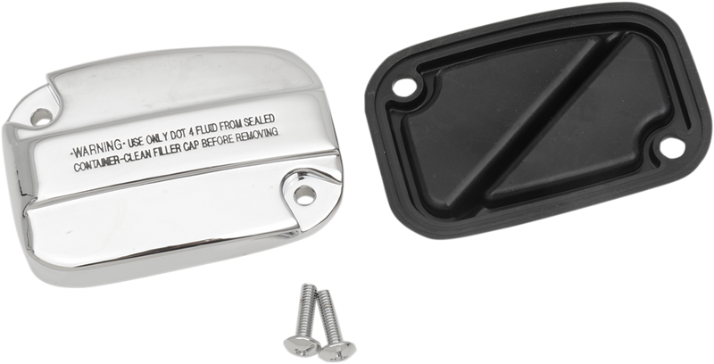 DRAG SPECIALTIES Replacement Clutch Master Cylinder Cover Kit - Chrome