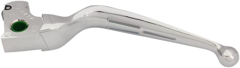 DRAG SPECIALTIES Slotted Wide Blade Replacement Clutch Lever - Chrome