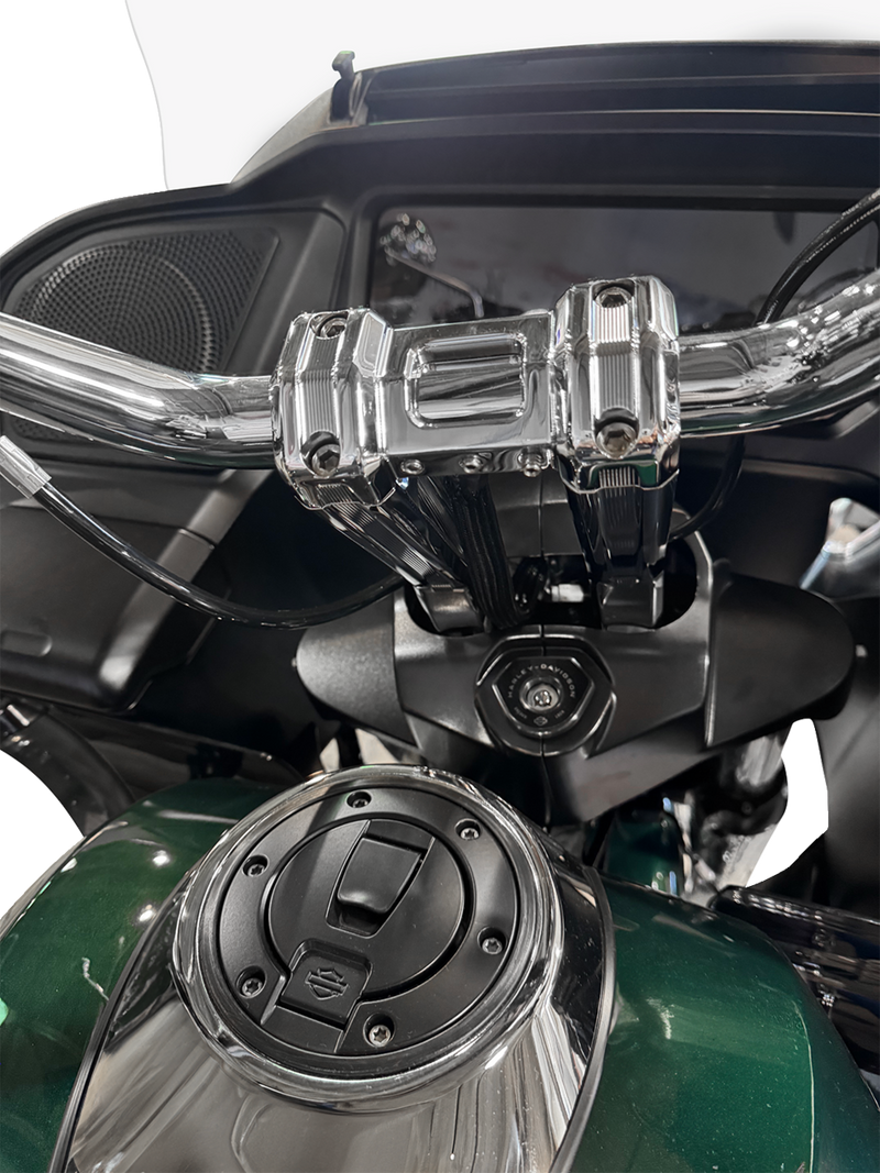 KODLIN USA Ascent Pro Risers - Pullback - 8" - Chrome KUS55136