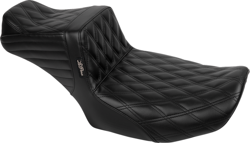 LE PERA Tailwhip Daddy Long Legs Seat - Double Diamond - FLH/FLT '23-'25 LV-587DLDD