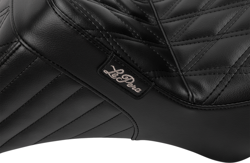 LE PERA Tailwhip Daddy Long Legs Seat - Double Diamond - FLH/FLT '23-'25 LV-587DLDD