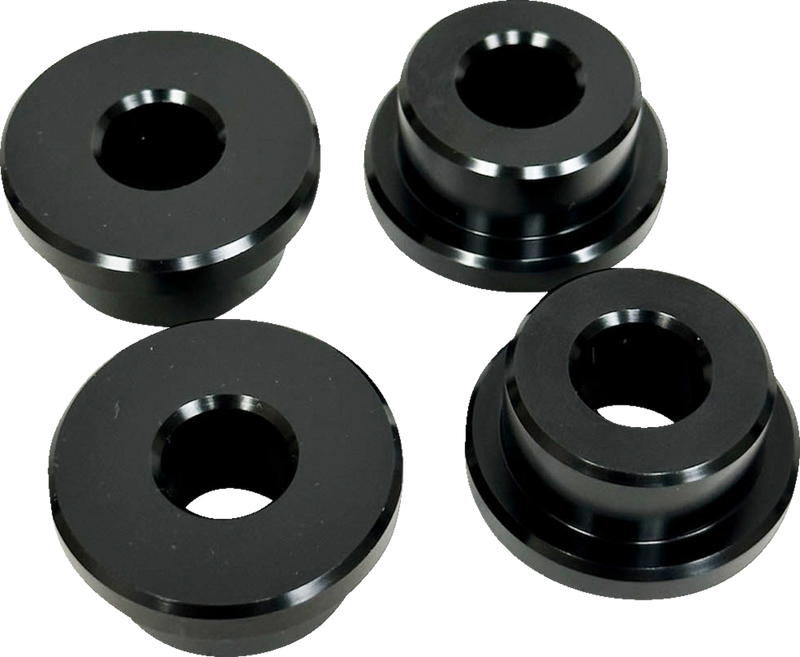 PRO-ONE PERF.MFG. Solid Riser Bushing Kit - Black 103050B