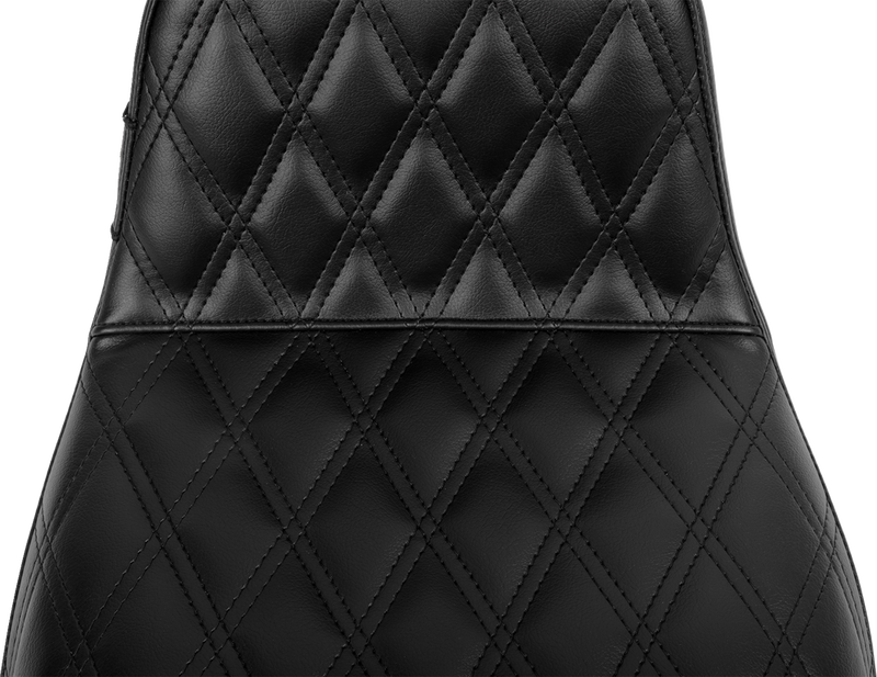 LE PERA Tailwhip Daddy Long Legs Seat - Double Diamond - FLH/FLT '23-'25 LV-587DLDD
