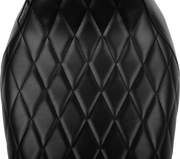 LE PERA Bare Bones Solo Seat - Diamond Stitch - FLH/FLT '23-'25 LV-005DM