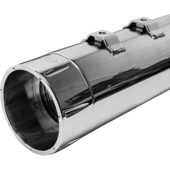 S&S CYCLE 4-1/2" MK45 Performance Mufflers - Chrome with Chrome Tracer - Touring '95-'16
