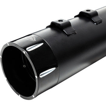 S&S CYCLE 4-1/2" MK45 Performance Mufflers - Black with Black Tracer - Touring '95-'16