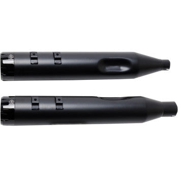 S&S CYCLE 4-1/2" MK45 Performance Mufflers - Black with Black Thruster - Touring '17-'25