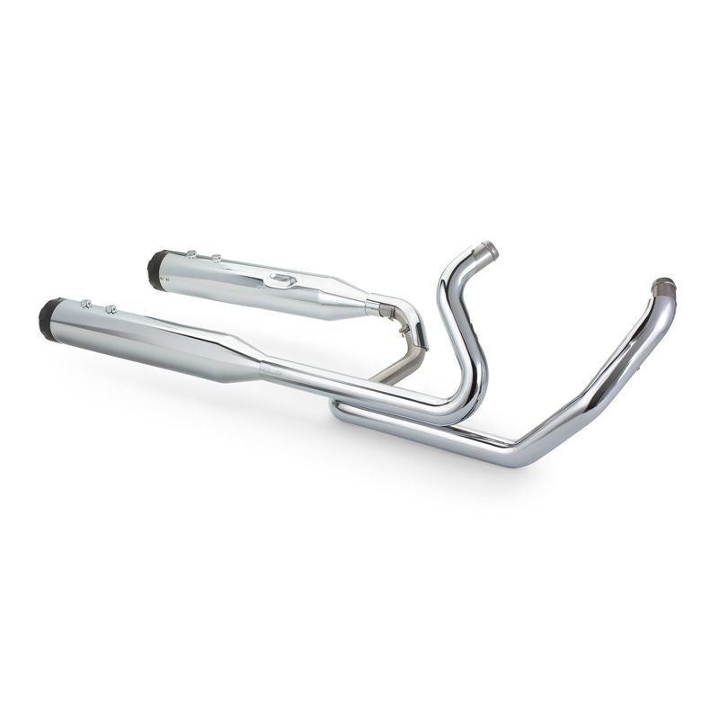 S&S CYCLE El Dorado Dual Exhaust System - Chrome - Black Thruster - Touring '09-16