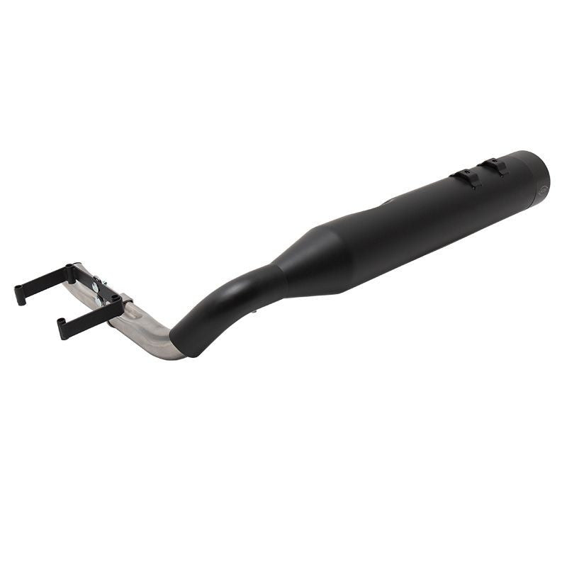 S&S CYCLE Shadow Muffler Kit - Black with Black Tip - Sidewinder  - Touring '95-'08