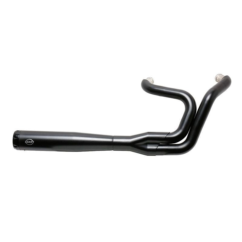 S&S CYCLE SuperStreet 2:1 Exhaust System - Black - Sportster '07-'13