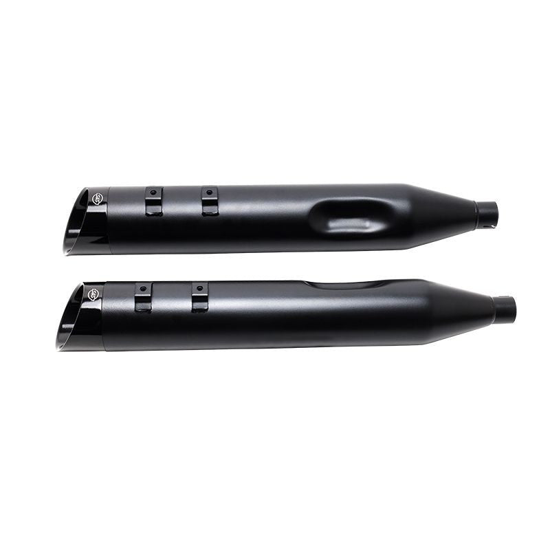 S&S CYCLE 4-1/2" MK45 Cutlass Performance Mufflers - Black with Black Tips - Touring '95-'16