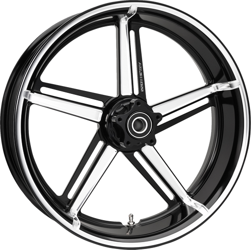 ARLEN NESS Wheel - Factory 24 - Front/Rear - Black/Contrast Cut - 18x5.5 71-420
