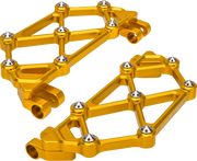ARLEN NESS Mini Diamond Floorboards - Driver - FLT '99-'23 - Gold