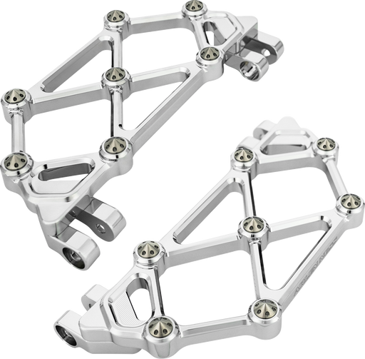 ARLEN NESS Mini Diamond Floorboards - Driver - Chrome - FLT 410-046