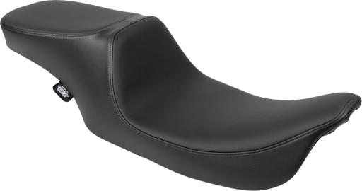 DRAG SPECIALTIES SEATS Predator 2-Up Seat - Solar Leather - Smooth - w/o Backrest - FL '97-'07 4695E