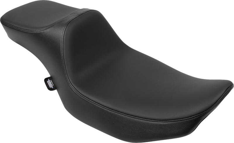 DRAG SPECIALTIES SEATS Extended Reach Predator III Seat - Vinyl/Solar Reflective Leather - FLH/FLT '23-'24 - Slipstop 4705E