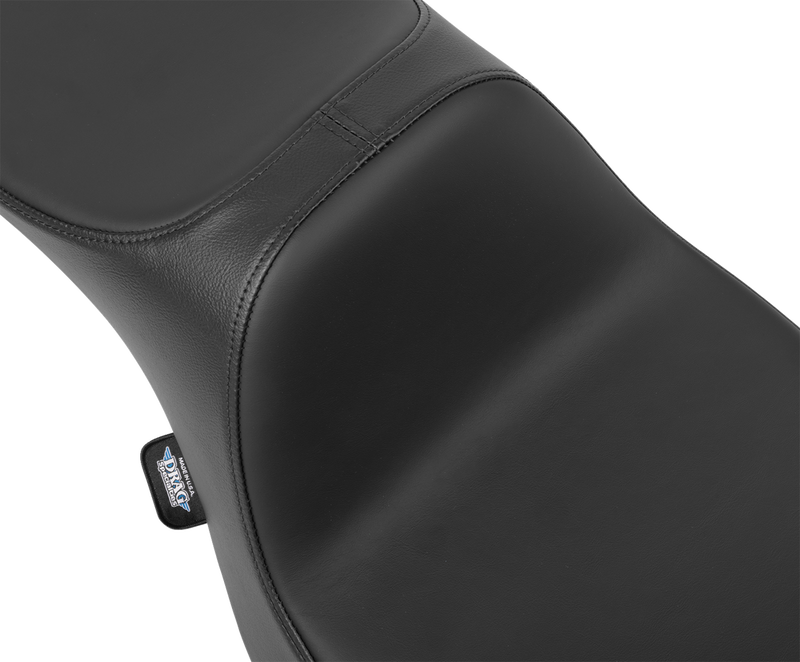 DRAG SPECIALTIES SEATS Extended Reach Predator III Seat - Vinyl/Solar Reflective Leather - FLH/FLT '23-'24 - Slipstop 4705E