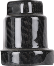 THRASHIN SUPPLY CO. Cover Steering Lock - Gloss Weave Carbon Fiber TSC-3033-0