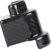 THRASHIN SUPPLY CO. Cover Steering Lock - Gloss Weave Carbon Fiber TSC-3033-0
