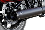 S&S CYCLE Grand National Slip-On Muffler - 50 State - 4" Black - M8 Softail 550-1159