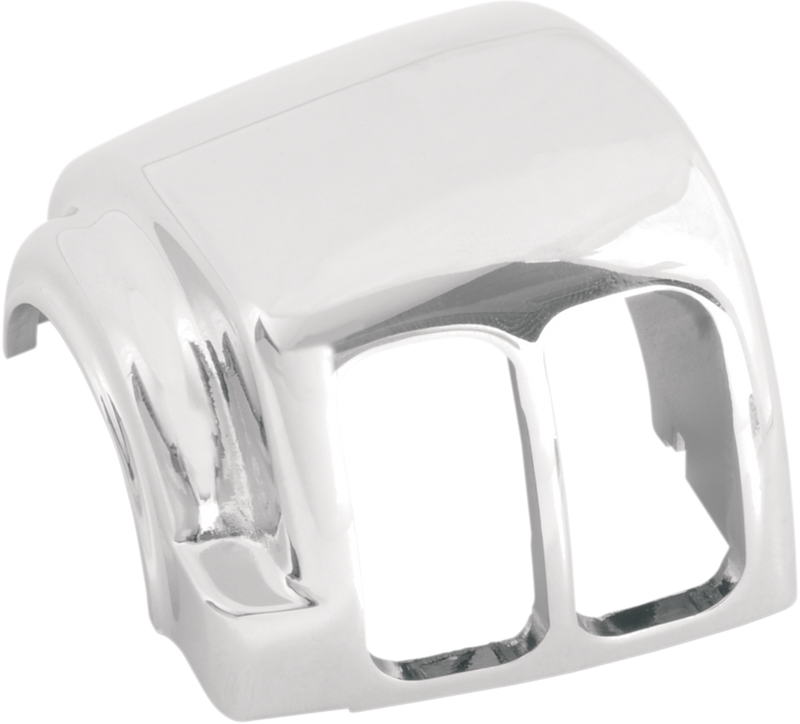 DRAG SPECIALTIES Replacement Left Upper Switch Housing - Chrome - Smooth