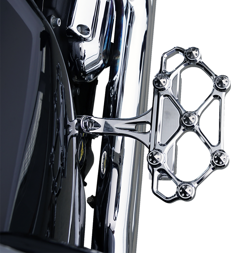 ARLEN NESS Diamond Floorboards - Passenger - Chrome 410-059