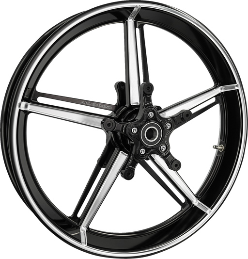 ARLEN NESS Wheel with Hub/Adapter - Factory 24 - Front - Black/Contrast Cut - 21x3.5 91-654