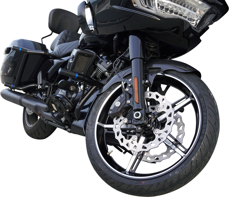 ARLEN NESS Wheel with Hub/Adapter - Factory 24 - Front - Black/Contrast Cut - 21x3.5 91-654