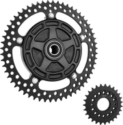 ARLEN NESS Chain Drive Kit - 27/57 Tooth - Black - FLT/FLH 300-203