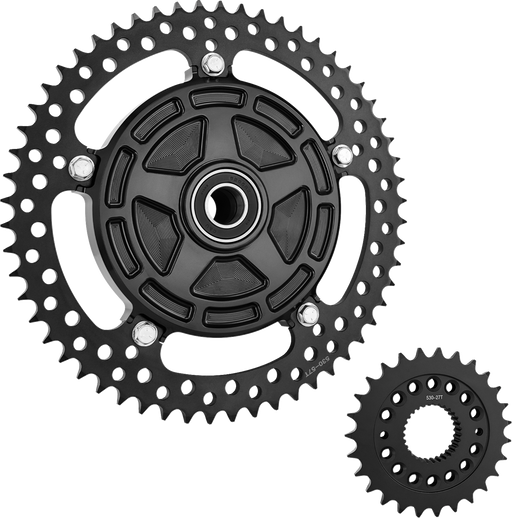 ARLEN NESS Chain Drive Kit - 27/57 Tooth - Black - FLT/FLH 300-203