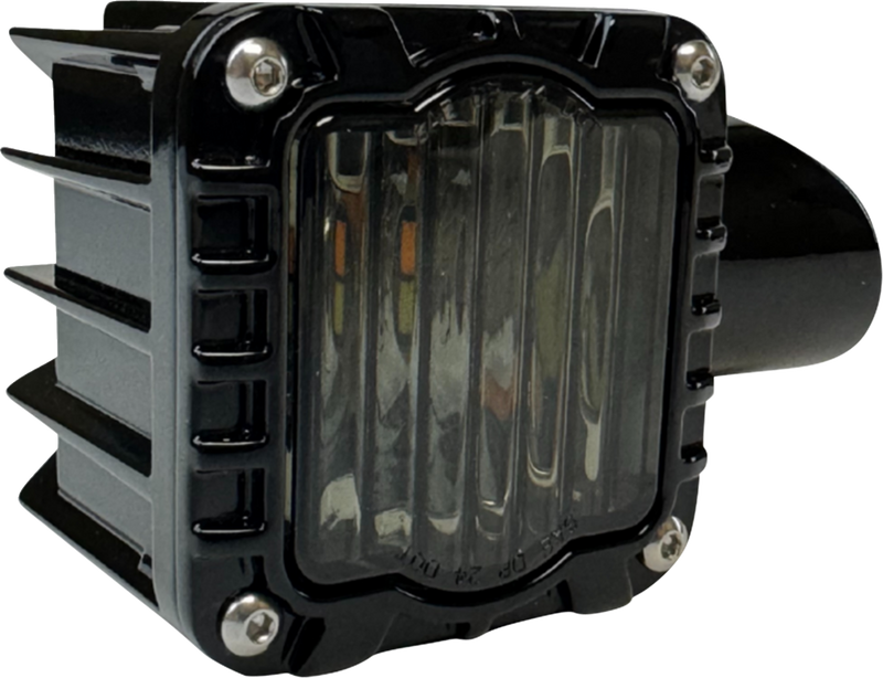 CUSTOM DYNAMICS Turn Signal - Shark Demon* - LED - Front - Smoke Lens SD-RG-FT-AW