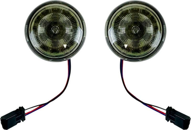 CUSTOM DYNAMICS ProBeam? Rear Turn Signal Inserts - LED - Smoke Lens PB-R-25JAE-S
