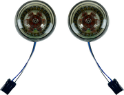 CUSTOM DYNAMICS ProBeam? Front Turn Signal Inserts - LED - Smoke Lens PB-AW-25JAE-S