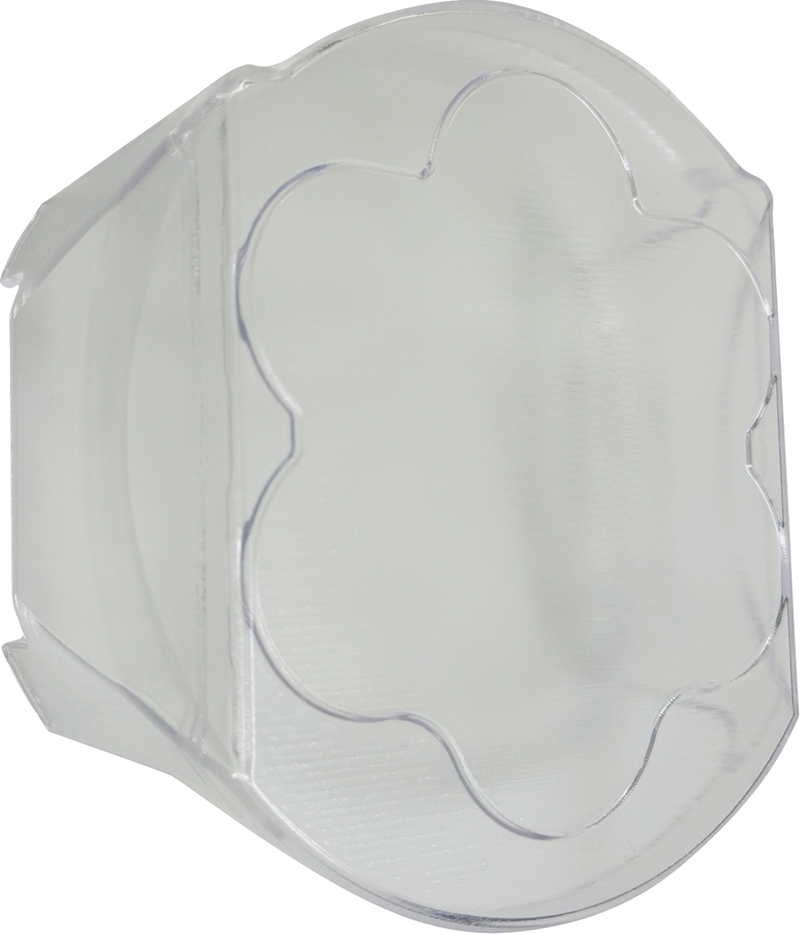 CUSTOM DYNAMICS Headlight Guard - Shark Demon? 2 - Clear SD2-GUARD-C