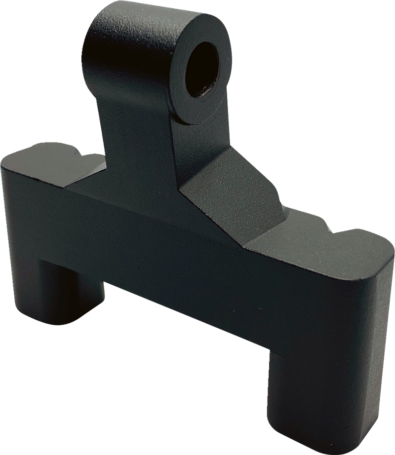 CUSTOM DYNAMICS Headlight Mount Black - FXLRS MOUNT-V2-FXLRS