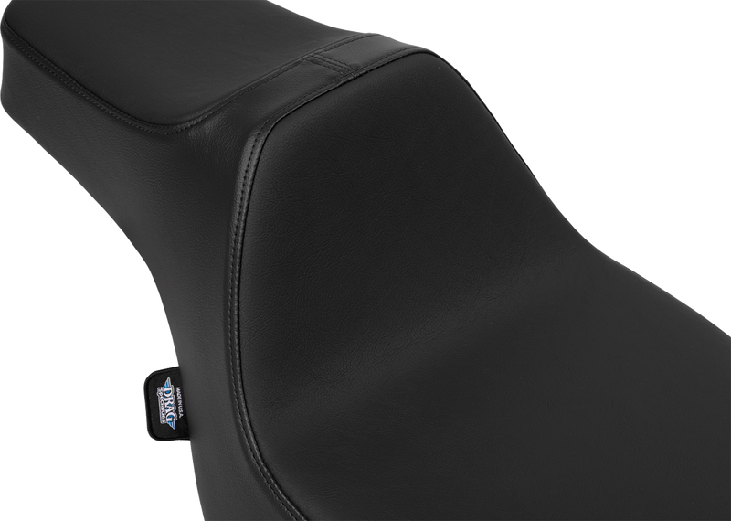 DRAG SPECIALTIES SEATS Extended Reach Predator III Set - Vinyl - Smooth - FLT/FLH '23-'24 4706A