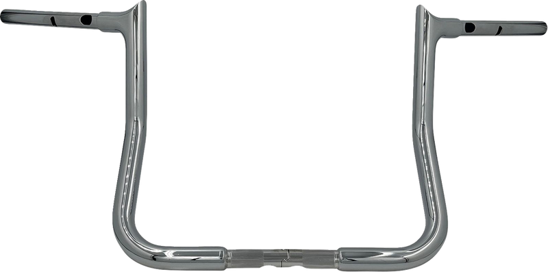 FAT BAGGERS INC. 1-1/4" EZ Install Pointed Top Handlebar - Reduced Reach - 13" - Chrome 945013