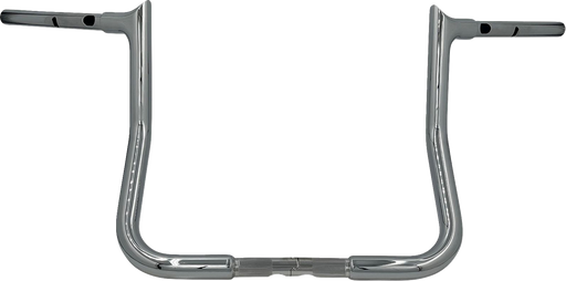 FAT BAGGERS INC. 1-1/4" EZ Install Pointed Top Handlebar - Reduced Reach - 13" - Chrome 945013