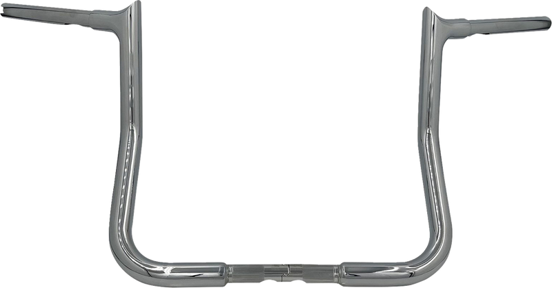 FAT BAGGERS INC. 1-1/4" EZ Install Pointed Top Handlebar - Reduced Reach - 13" - Chrome 905013