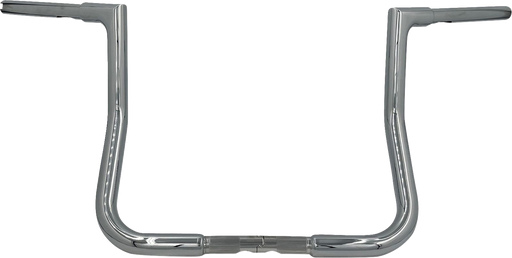 FAT BAGGERS INC. 1-1/4" EZ Install Flat Top Handlebar - Reduced Reach - 13" - Chrome 705013