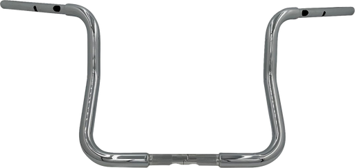 FAT BAGGERS INC. 1-1/4" EZ Install Round Top Handlebar - Reduced Reach - 13" - Chrome 943013