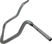 FAT BAGGERS INC. 1-1/4" EZ Install Round Top Handlebar - Reduced Reach - 13" - Chrome 943013