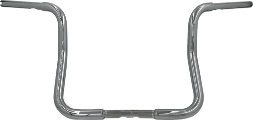 FAT BAGGERS INC. 1-1/4" EZ Install Round Top Handlebar - Reduced Reach - 13" - Chrome 903013