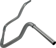 FAT BAGGERS INC. 1-1/4" EZ Install Round Top Handlebar - Reduced Reach - 13" - Chrome 903013