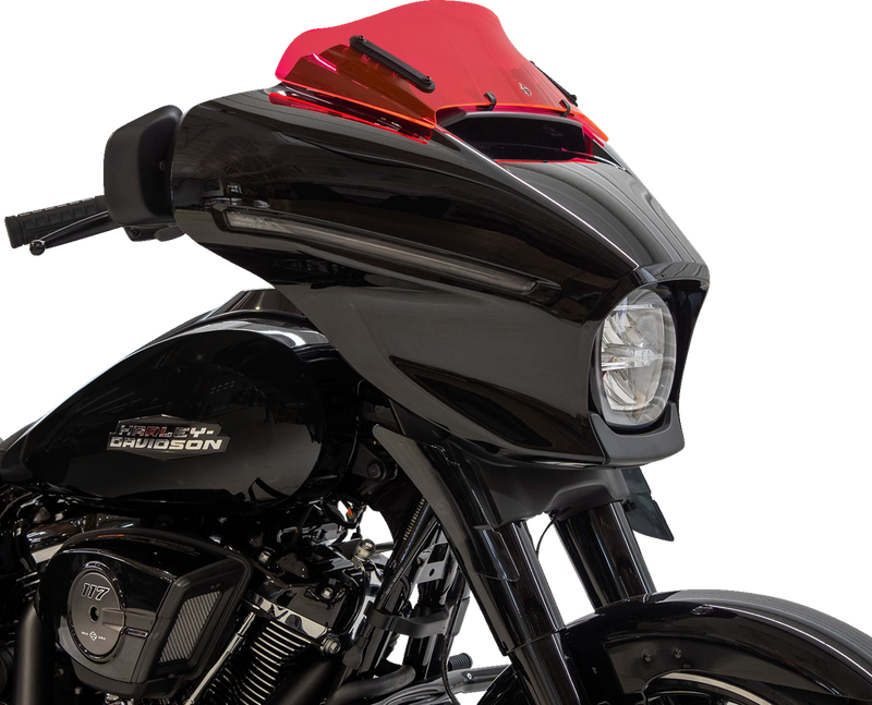 KLOCK WERKS Ice Flare® Windshield - 6-1/2" - Pink Ice - FLHX KWW-01-0736