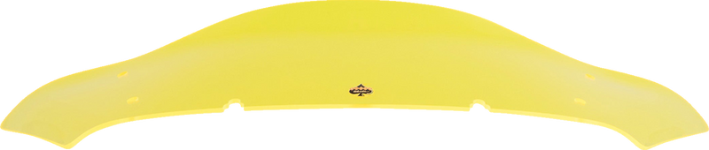 KLOCK WERKS Ice Flare® Windshield - 6-1/2" - Yellow Ice - FLHX KWW-01-0738