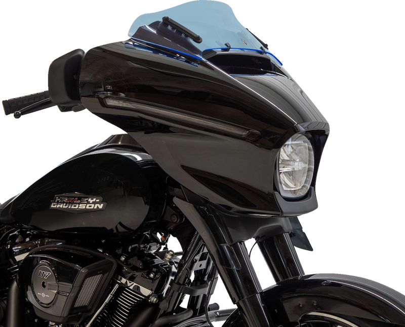 KLOCK WERKS Ice Flare® Windshield - 6-1/2" - Blue Ice - FLHX KWW-01-0740